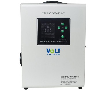 Przetwornica VOLT POLSKA SINUSPRO 900E PLUS 12V 600/900W LiFePO4, MENU