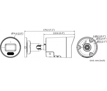 Kamera IP Hikvision DS-2CD2087G2H-LIU/SL(4mm)(eF)