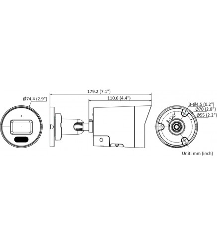 Kamera IP Hikvision DS-2CD2087G2H-LIU/SL(4mm)(eF)