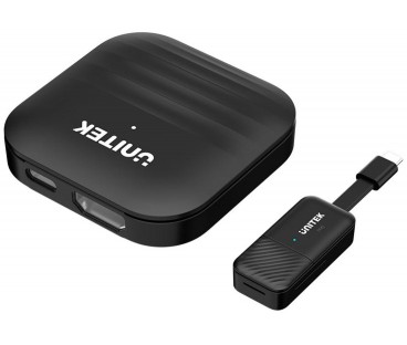 Unitek Bezprzewodowy nadajnik i odbiornik HDMI zasięg do 50m, czarny