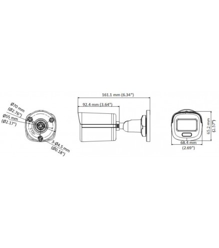 KAMERA 4W1 HIKVISION DS-2CE10KF3T-LE(2.8mm)(O-STD)