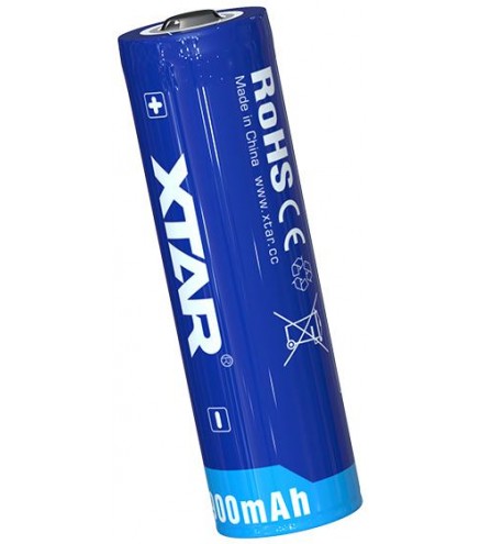 Akumulator 21700 Li-Ion 3,7V Xtar 4900mAh (1 szt.) z zabezpieczeniem