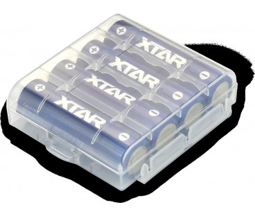 Akumulatorki R06 / AA 1,5V Xtar 2500mAh (box 4 szt.) z zabezpieczeniem