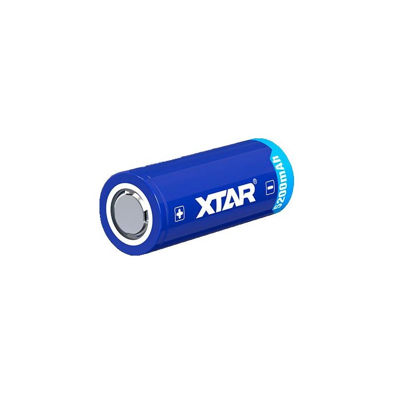 Akumulator 26650 Li-Ion 3,7V Xtar 5200mAh (1 szt.) z zabezpieczeniem