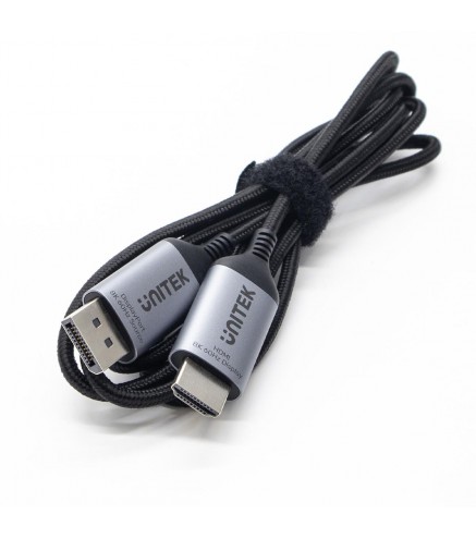 Kabel DisplayPort Unitek 1.4 do HDMI 2.1, 8K, 1,8m