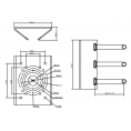 Uchwyt adapter słupowy MT-P150V2