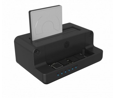 Stacja klonująca i dokująca IcyBox  IB-2914MSCL-C31 2,5 i 3,5 cala na M.2 NVMe