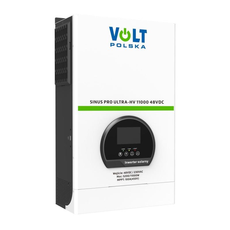 Przetwornica inwerter solarny Volt Polska SinusPro Ultra-HV 11000 48V/230V 5200/11000W 100A MPPT (450V)