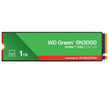 Dysk SSD WD GREEN SN3000 1TB WDS100T4G0E PCIe M2