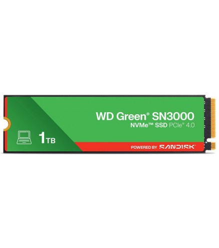 Dysk SSD WD GREEN SN3000 1TB WDS100T4G0E PCIe M2