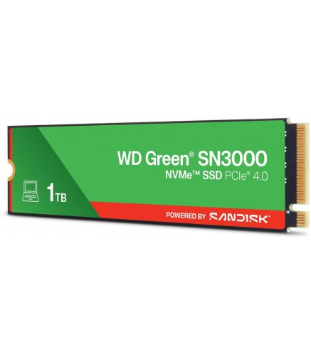 Dysk SSD WD GREEN SN3000 1TB WDS100T4G0E PCIe M2