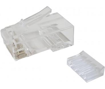 WTYK SIECIOWY KONEKTOR SOLARIX RJ45 CAT.6 UTP KRJ45/6SLD 100szt