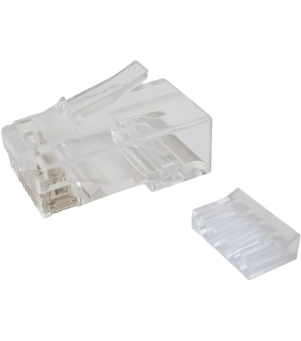 WTYK SIECIOWY KONEKTOR SOLARIX RJ45 CAT.6 UTP KRJ45/6SLD 100szt