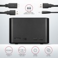 Stacja dokująca MINI AXAGON ADSA-D25 USB 3.2 Gen 1 - 2x SATA 6G 2.5" SSD/HDD CLONE