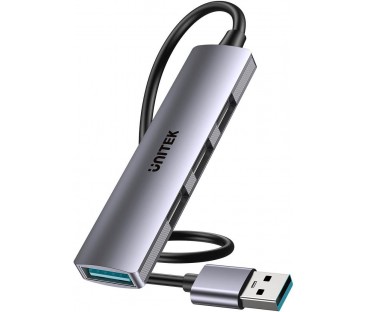 Unitek Kompaktowy hub USB-A 4 w 1