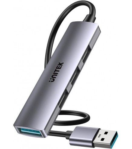 Unitek Kompaktowy hub USB-A 4 w 1