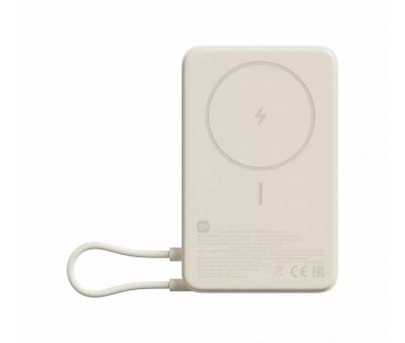 Powerbank Xiaomi Magnetic 10000mah beżowy