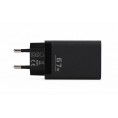 Ładowarka sieciowa Voltage GaN Charger 67W PD 3.0 QC 3.0 USB-A 2x USB-C czarna