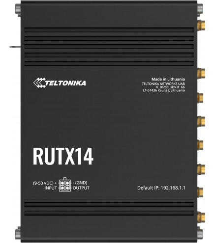 Teltonika RUTX14 router przemysłowy 4G / LTE (RUTX14000000)