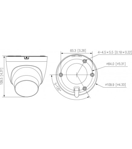 Kamera IP DAHUA IPC-HDW2449T-S-LED-0280B-PRO