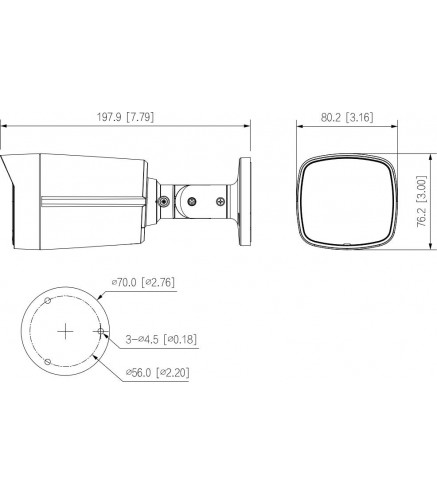 Kamera IP DAHUA IPC-HFW2449TL-S-LED-0280B-PRO