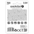 Akumulatorek 16340 / R-CR123 3V everActive 700mAh (1 szt.) z zabezpieczeniem