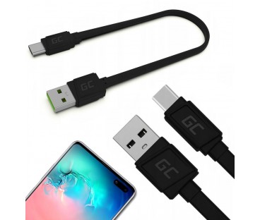 KABEL USB-A / USB-C Green Cell Matte 25cm ULTRA CHARGE QUICK CHARGE 3.0 KABGC03