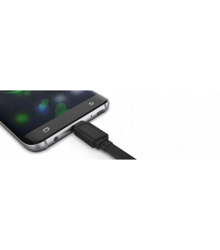 KABEL USB-A / USB-C Green Cell Matte 25cm ULTRA CHARGE QUICK CHARGE 3.0 KABGC03