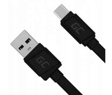 KABEL USB-A / USB-C Green Cell Matte 25cm ULTRA CHARGE QUICK CHARGE 3.0 KABGC03