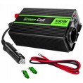 PRZETWORNICA NAPIĘCIA INWERTER Green Cell 12V / 230V 500W/1000W MODYFIKOWANA SINUSOIDA INV03DE