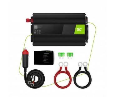 PRZETWORNICA NAPIĘCIA INWERTER Green Cell 12V / 230V 500W/1000W MODYFIKOWANA SINUSOIDA INV03DE