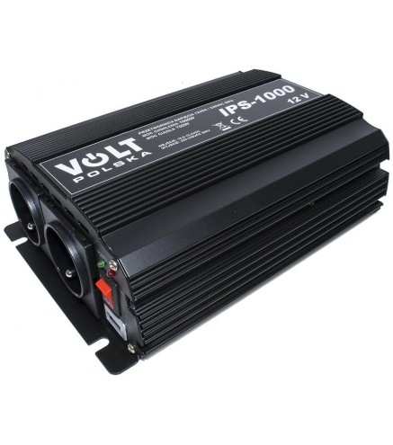 PRZETWORNICA VOLT POLSKA IPS-1000 12V / 230V 700/1000 W