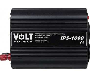 PRZETWORNICA VOLT POLSKA IPS-1000 12V / 230V 700/1000 W