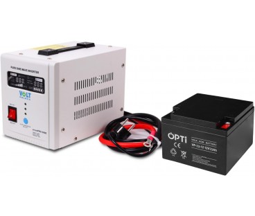 Zestaw do awaryjnego zasilania 33Ah 800W
