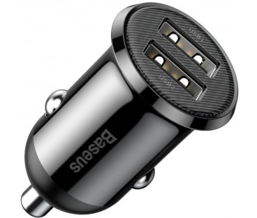 ŁADOWARKA SAMOCHODOWA Baseus Grain Pro CCALLP-01 24W 4.8A 2x USB-A