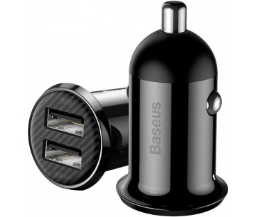 ŁADOWARKA SAMOCHODOWA Baseus Grain Pro CCALLP-01 24W 4.8A 2x USB-A