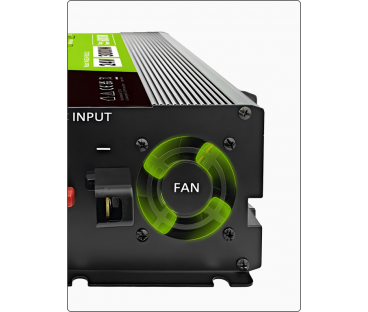 PRZETWORNICA NAPIĘCIA Green Cell PowerInverter LCD 24V / 230V 3000/6000W CZYSTA SINUSOIDA