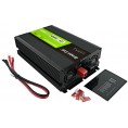 PRZETWORNICA NAPIĘCIA Green Cell PowerInverter LCD 12V / 230V 2000W/4000W CZYSTA SINUSOIDA