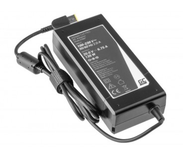ZASILACZ ŁADOWARKA DO LAPTOPA LENOVO Green Cell PRO AD68P 20V 6,75A 135W Slim Tip