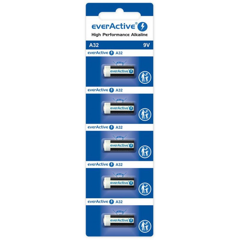Bateria A32 / 32A everActive 9V (blister 5 szt.)