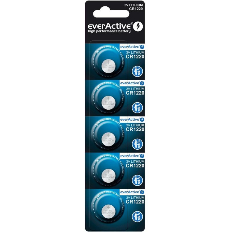 Bateria CR1220 everActive (blister 5 szt.)