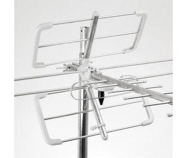 Antena DVB-T/T2 Spacetronik EOS L Combo White (pasywna)