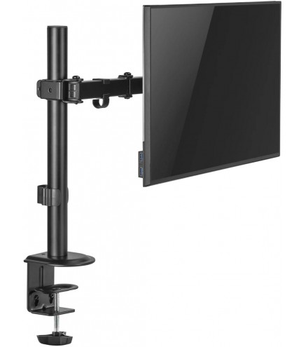 Uchwyt biurkowy przegubowy na 1 monitor Spacetronik SPA-112