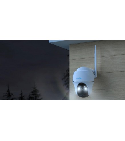 Kamera IP Reolink Argus Series B430 z panelem solarnym (biała)