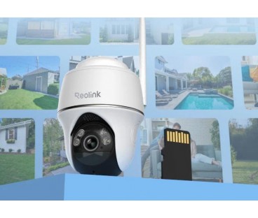 Kamera IP Reolink Argus Series B430 z panelem solarnym (biała)