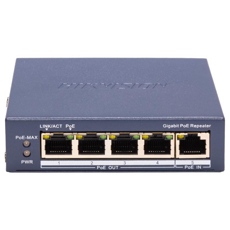 Repeater PoE Hikvision DS-3E0505P-E/R