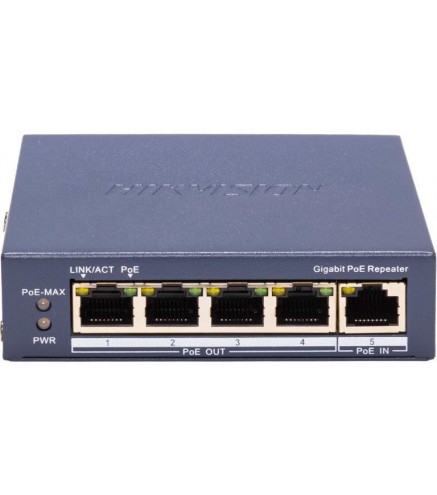 Repeater PoE Hikvision DS-3E0505P-E/R