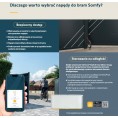 Zestaw Somfy Elixo 3S+ M IO Standard Pack do 600kg bram przesuwnych