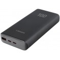 Powerbank Veger 20000 mAh 100 W PD QC 3.0 USB-A 2x USB-C czarny