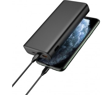 Powerbank Veger 20000 mAh 100 W PD QC 3.0 USB-A 2x USB-C czarny